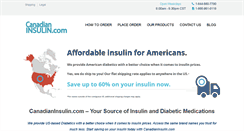 Desktop Screenshot of canadianinsulin.com